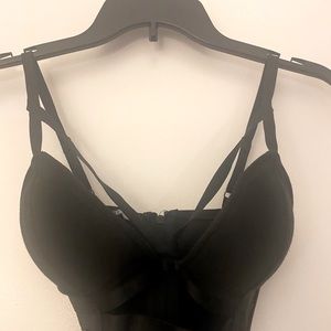 Charlotte Russe Cage Front Bra Top